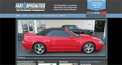 Desktop Screenshot of fastspecialties.com